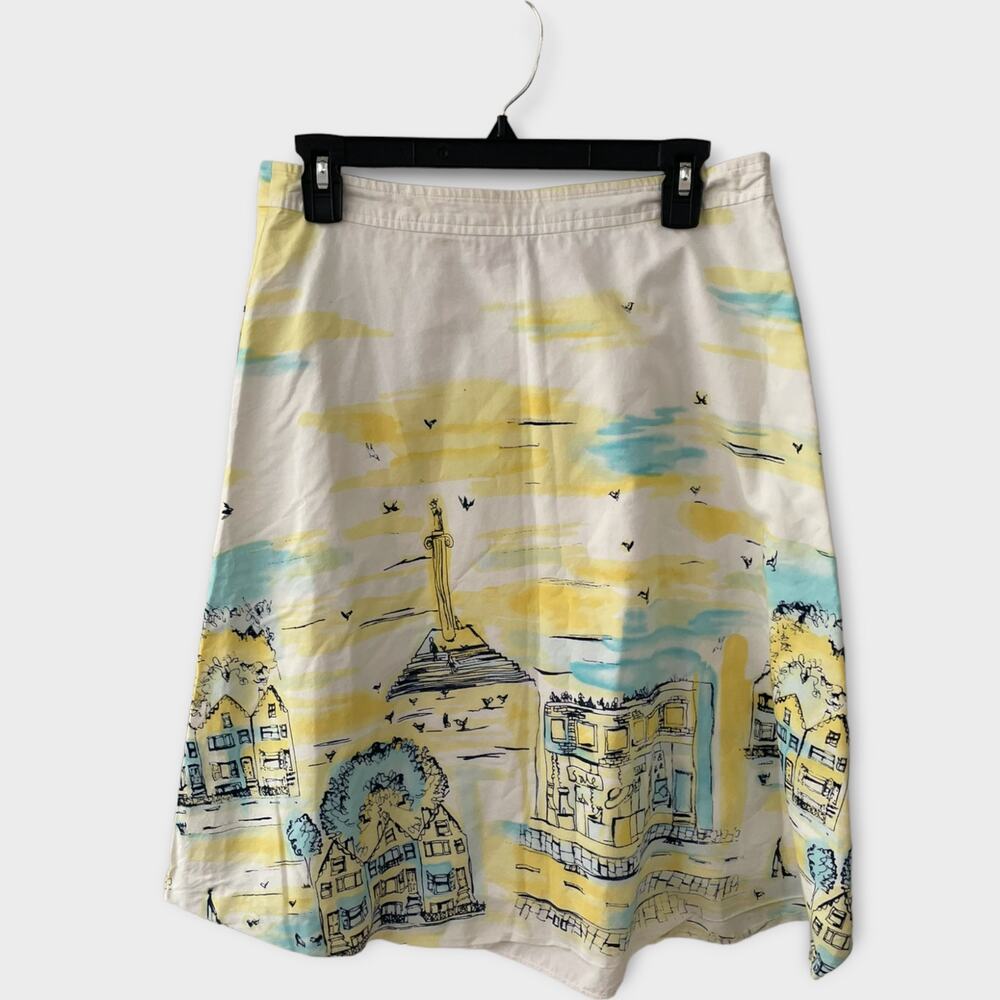 Valerie Stevens Lightweight A Line Skirt Sz 8 EUC